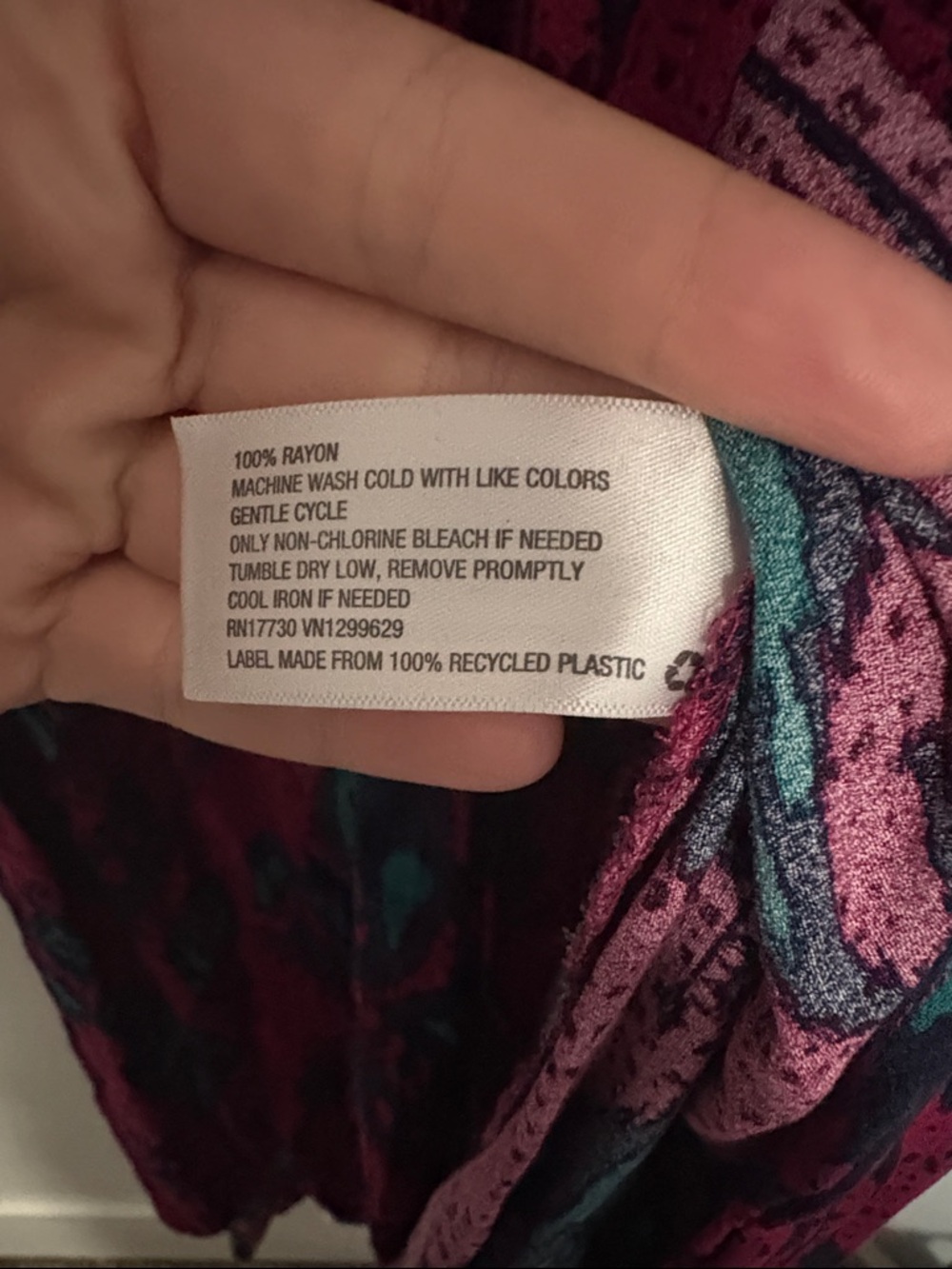 Xhilaration smocked maxi dress size: Small - Picture 5 of 6